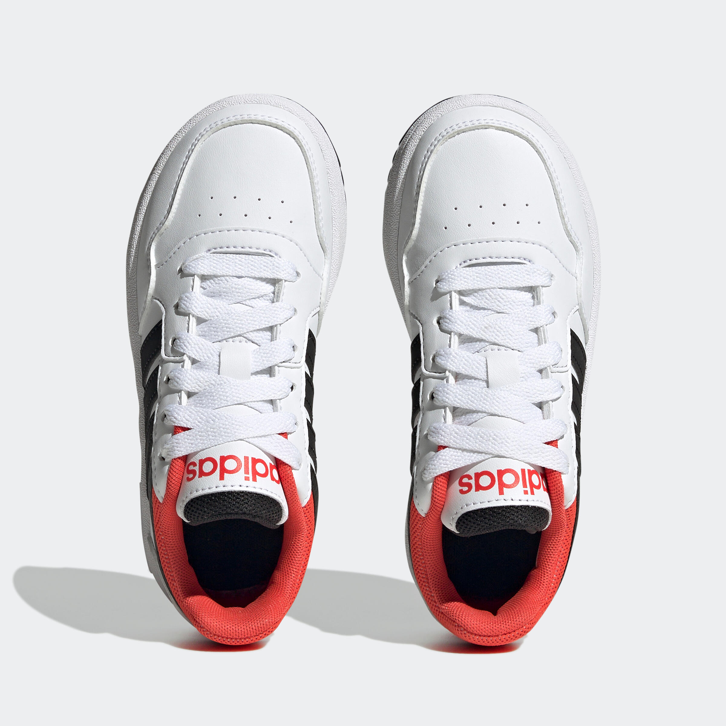 Kids' Lace-Up Trainers Hoops 8/9