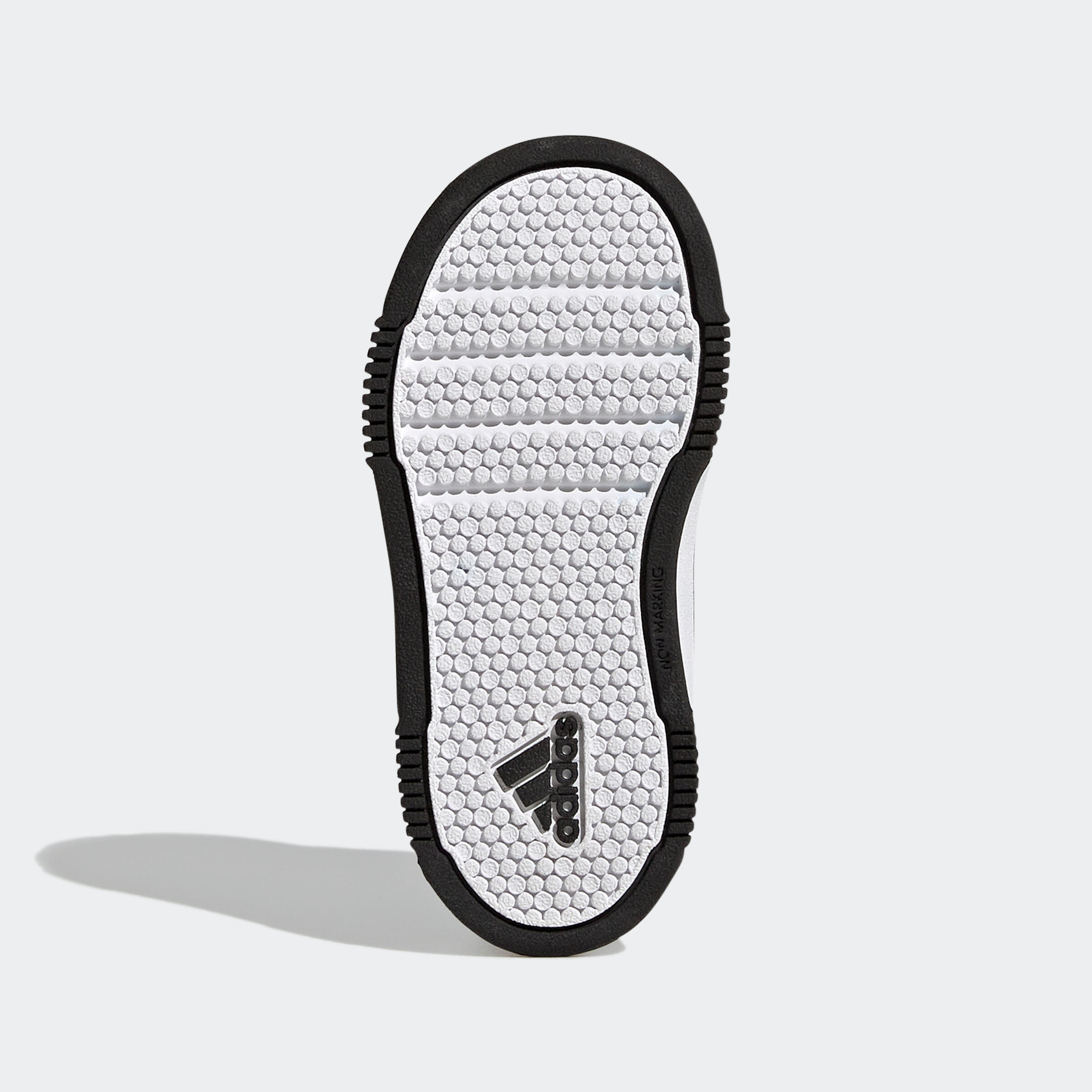 Second Hand - Scarpe da ginnastica ADIDAS baby TENSAUR con strap nero-bianco - ECCELLENTE 8/8