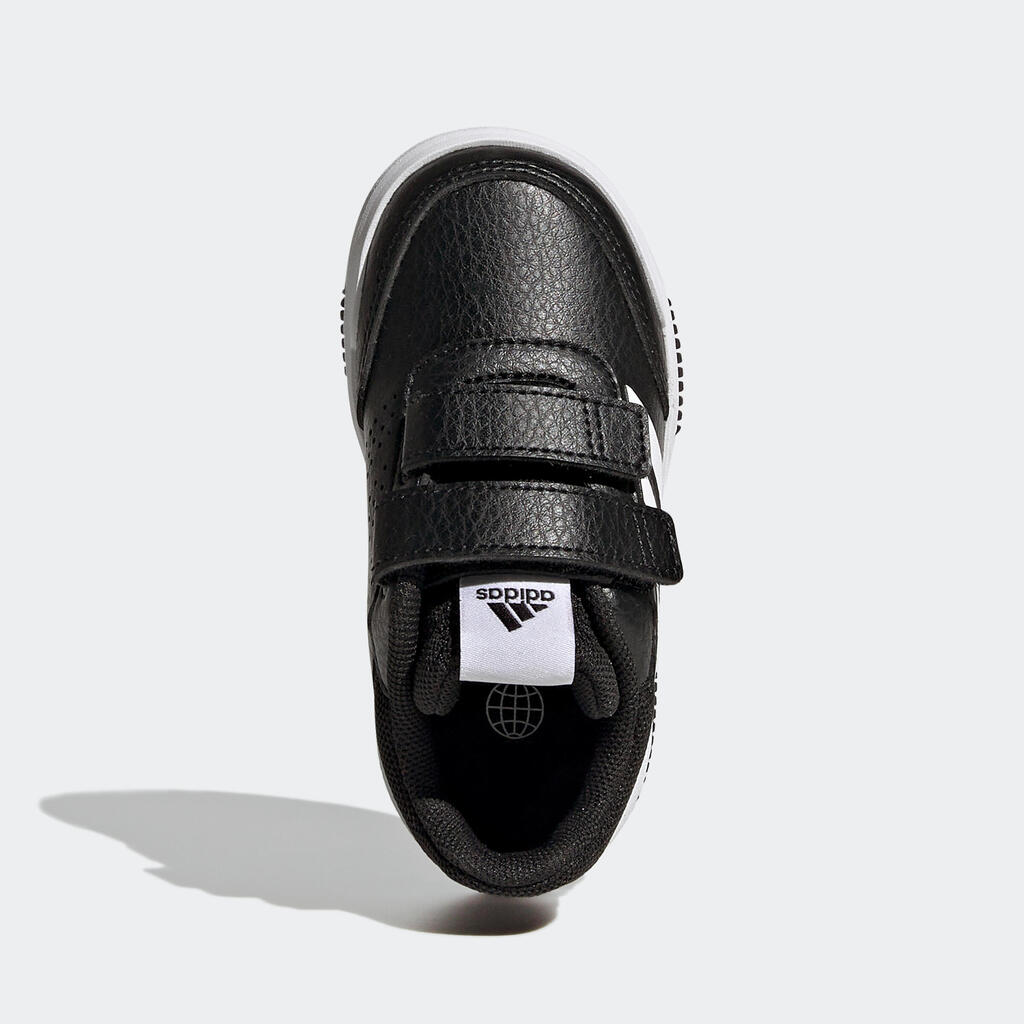 Bērnu sporta apavi ar līpletēm “Tensaur”, melni, balti