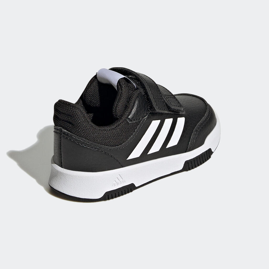 Bērnu sporta apavi ar līpletēm “Tensaur”, melni, balti