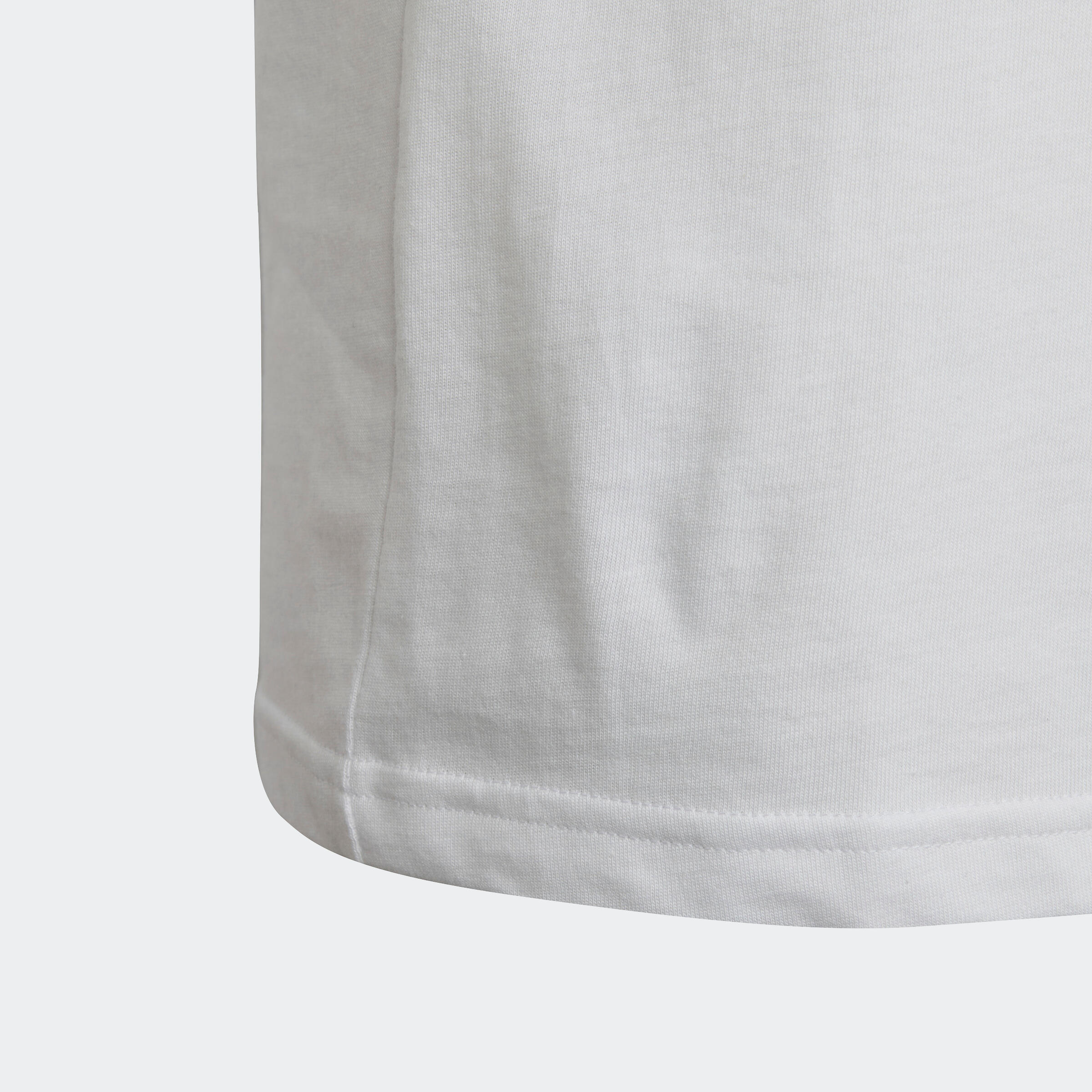 Girls' T-Shirt - White/Black Logo 5/5