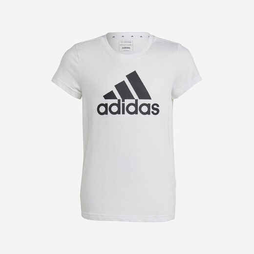 
      ДЕТСКА ТЕНИСКА ADIDAS, ЗА МОМИЧЕ, БЯЛА С ЛОГО
  