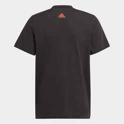 Kids' T-Shirt - Black/Red Large Logo
