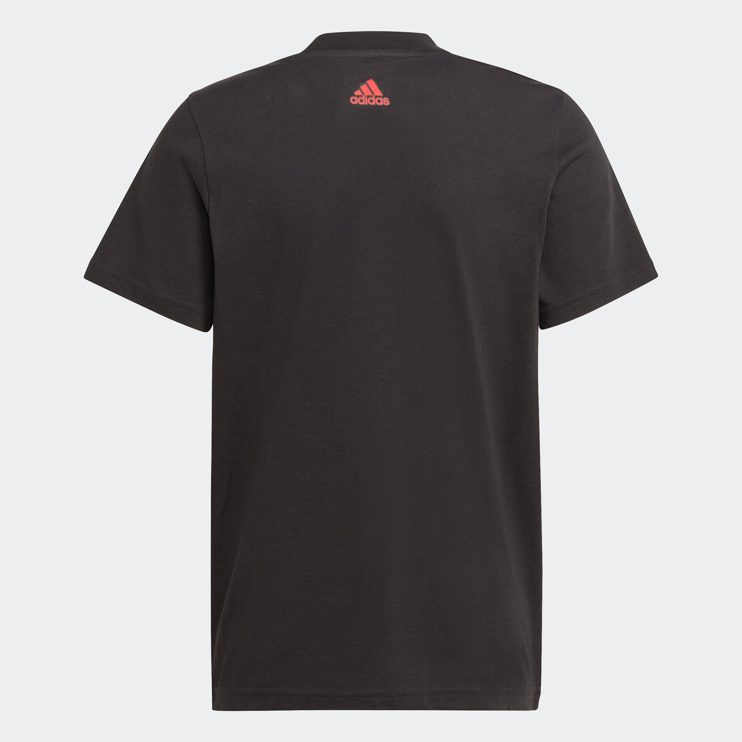 Kids' T-Shirt - Black/Red Logo 2/5