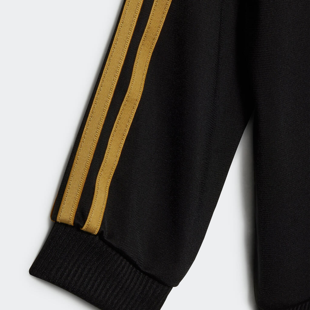 ADIDAS Trainingsanzug Baby - schwarz/gold 