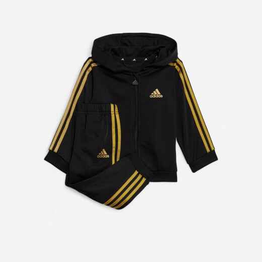 
      ADIDAS Trainingsanzug Baby - schwarz/gold 
  