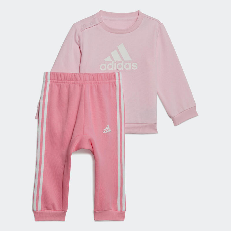Perceptible longitud secuencia Chándal Adidas Bebé Rosa | Decathlon
