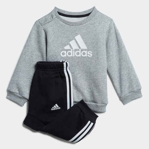 
      Baby Tracksuit - Grey/Black
  