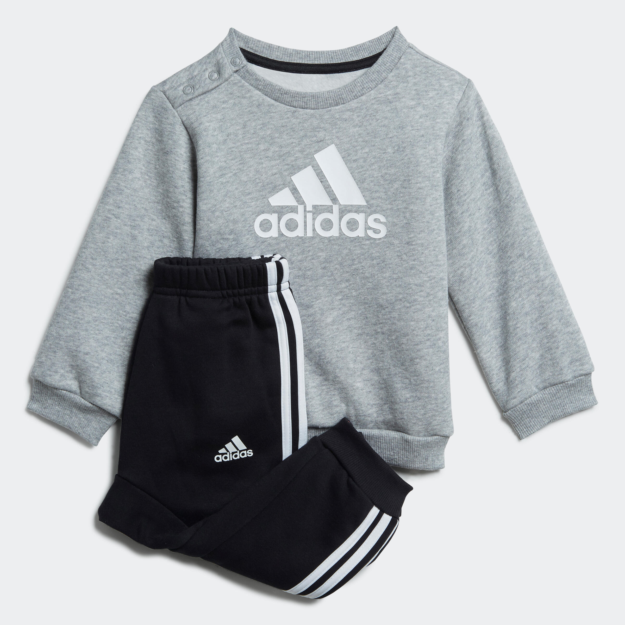 Trening Baby Gym Adidas Gri-negru Copii