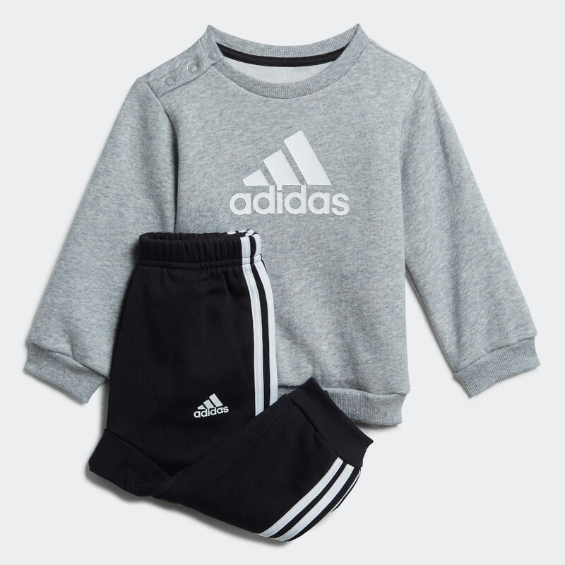 Bolsa Tres Doméstico Chándal Adidas Bebé Gris Negro | Decathlon