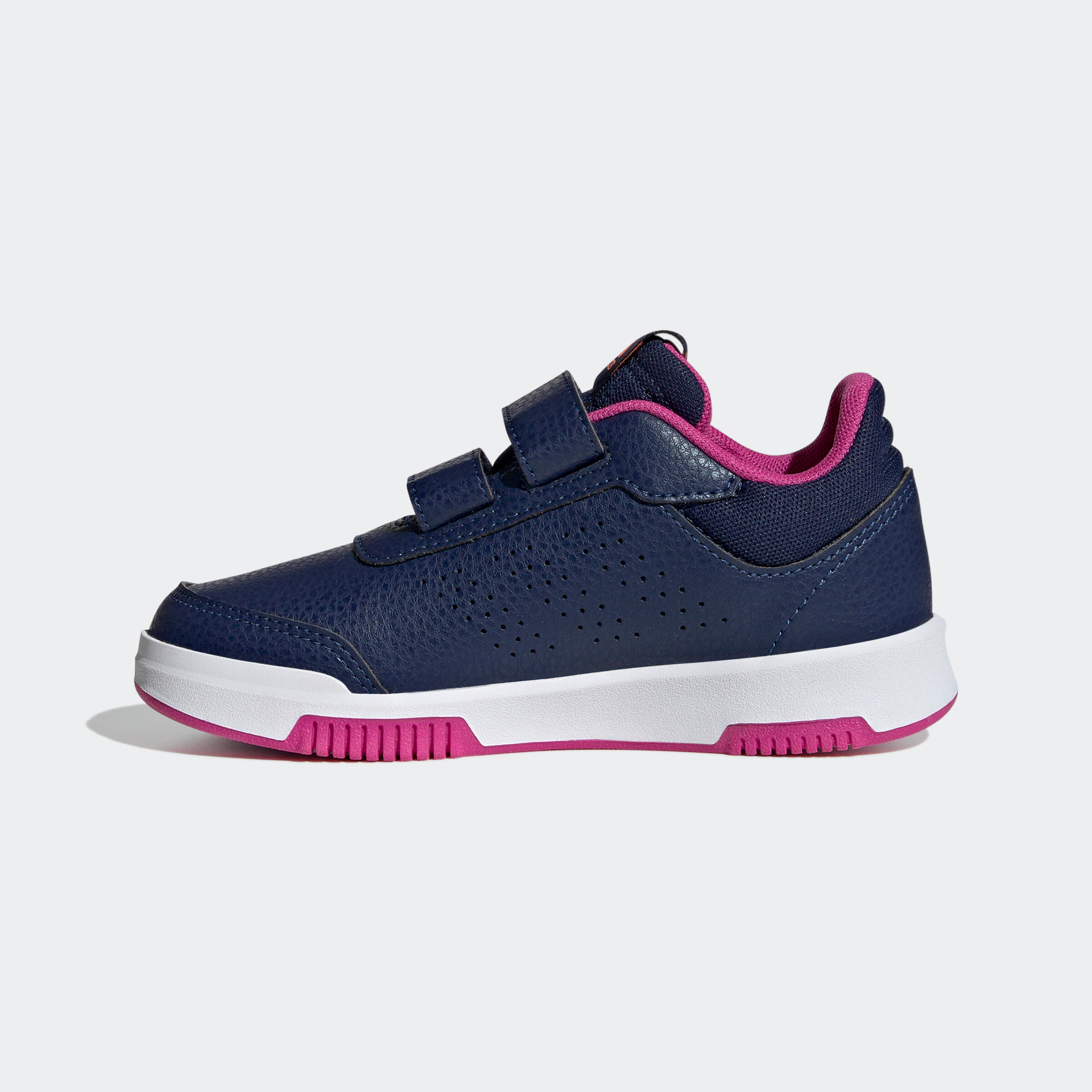 Baskets à scratch enfant - ADIDAS TENSAUR bleu/violet 2/8
