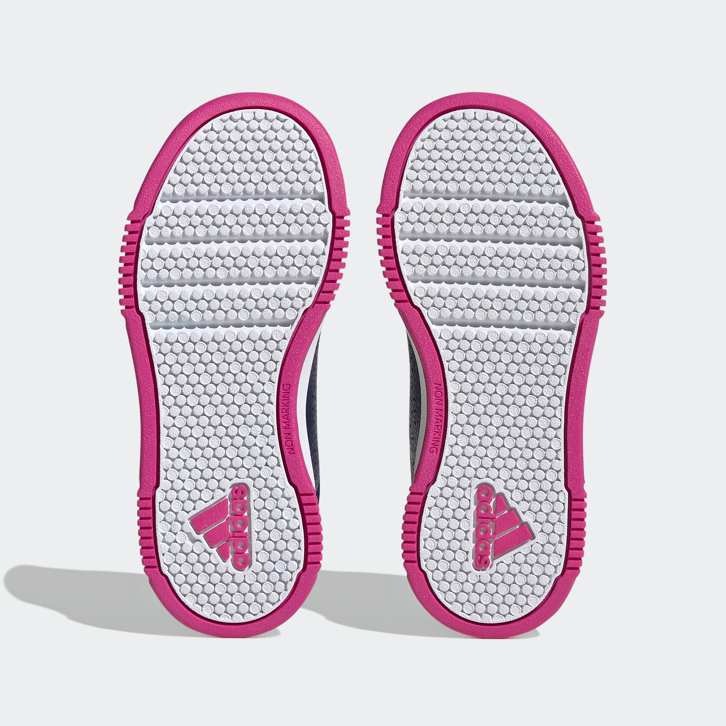 Baskets à scratch enfant - ADIDAS TENSAUR bleu/violet 7/8