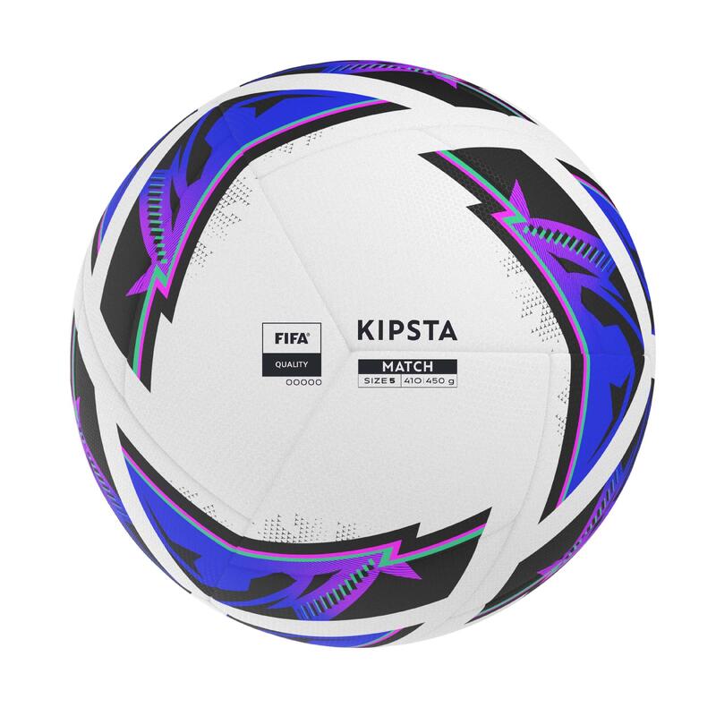 Fussball Trainingsball Grösse 5 Hybrid 2 - FIFA Quality Match Ball weiss 