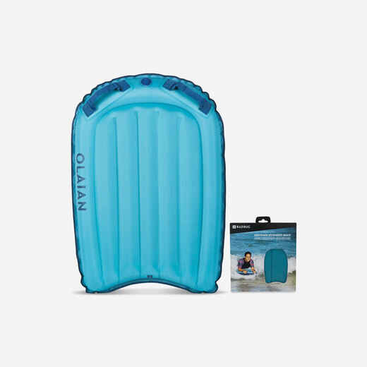 
      Bodyboard aufblasbar Discovery Einsteiger 25 bis 90 kg - Compact blau
  