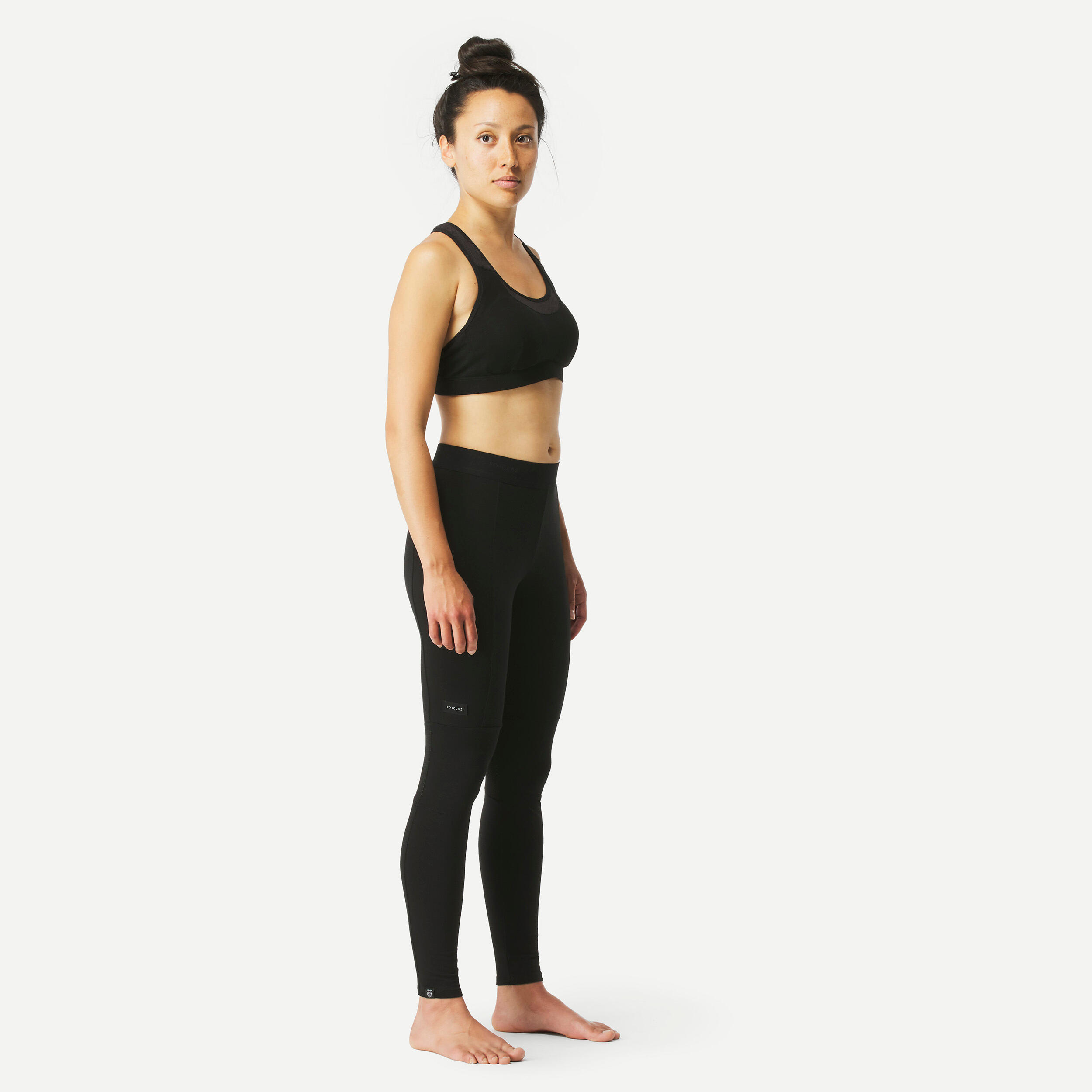 Women's Merino Hiking Bra – Trek 500 Black - Black, Black - Forclaz -  Decathlon