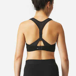 MERINO WOOL BRA - TREK 500 BLACK