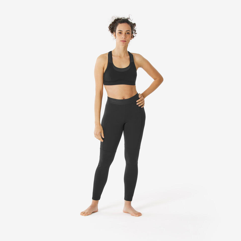 Legginsy trekkingowe damskie Forclaz MT500 merino