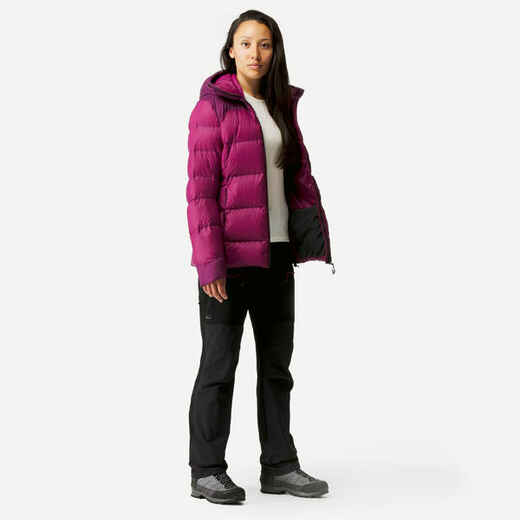 
      Women’s Mountain Trekking Down Jacket with Hood - MT900 -18°C
  