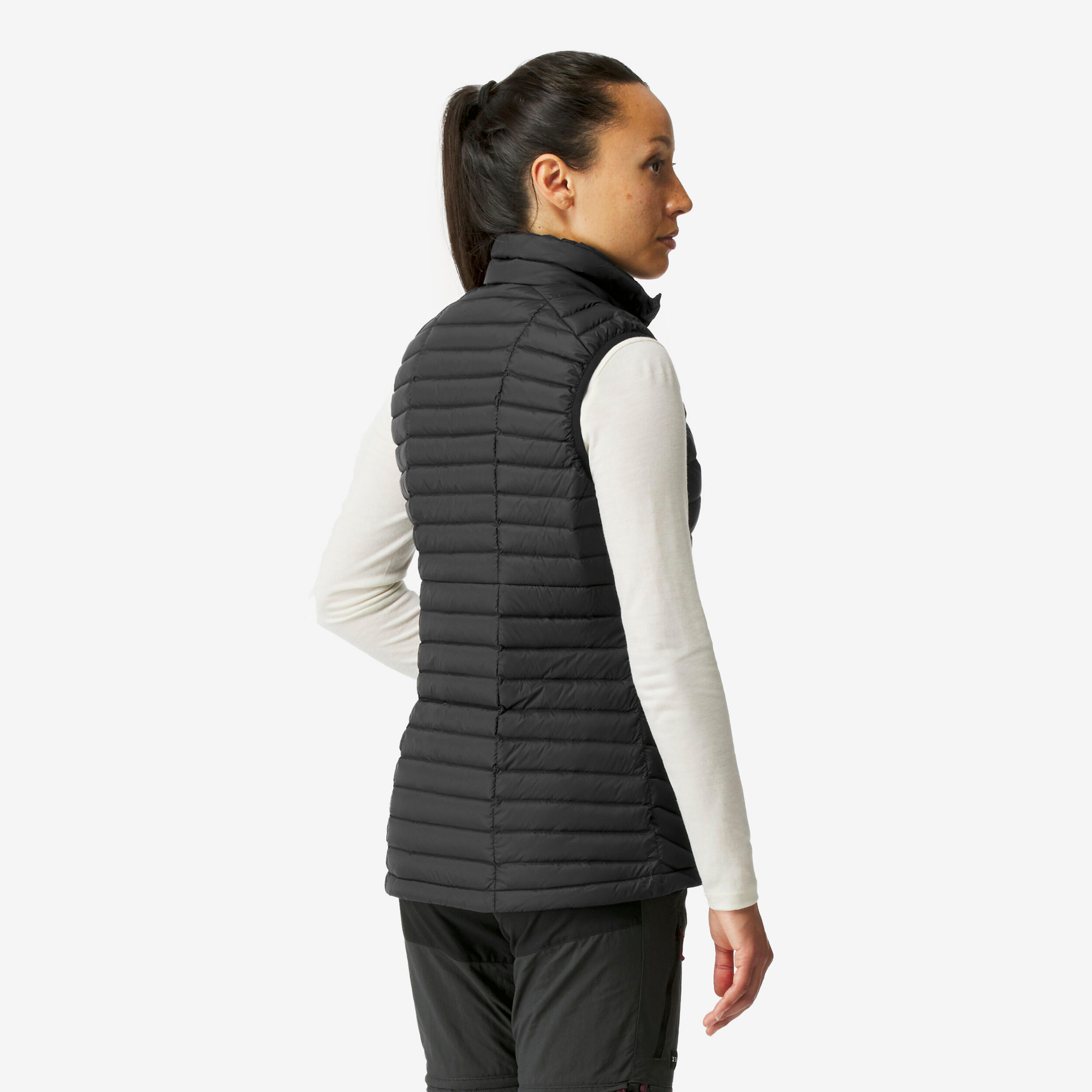 Veste de randonnée en duvet femme – MT 100 - FORCLAZ