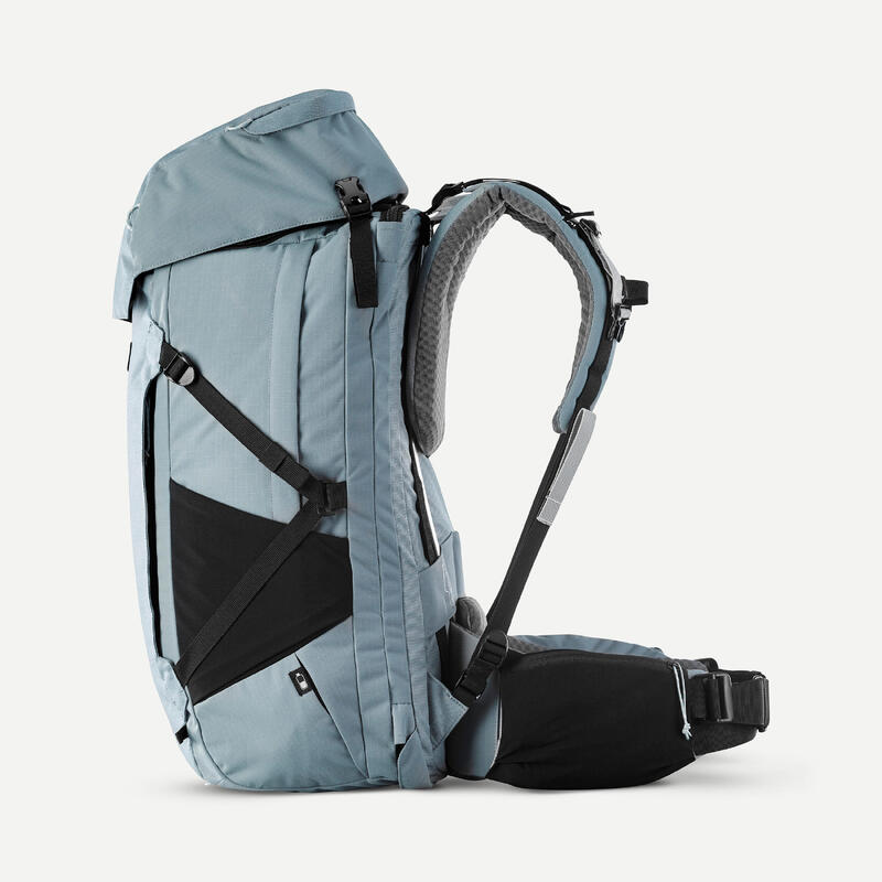 Reiserucksack Damen Kofferöffnung Backpacking - Travel 900 - 50+6 Liter 