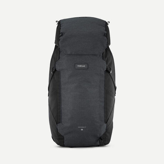 Mochila montaña y trekking viaje 50+6L Hombre Forclaz Travel 900