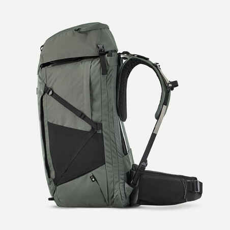 Men’s travel trekking rucksack with suitcase opening 70+6 litre - Travel 900