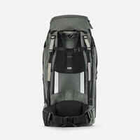 Men’s travel trekking rucksack with suitcase opening 70+6 litre - Travel 900
