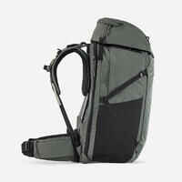 Men’s travel trekking rucksack with suitcase opening 70+6 litre - Travel 900