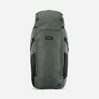 Men’s travel trekking rucksack with suitcase opening 70+6 litre - Travel 900