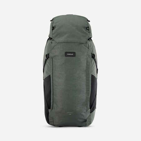 Men’s travel trekking rucksack with suitcase opening 70+6 litre - Travel 900