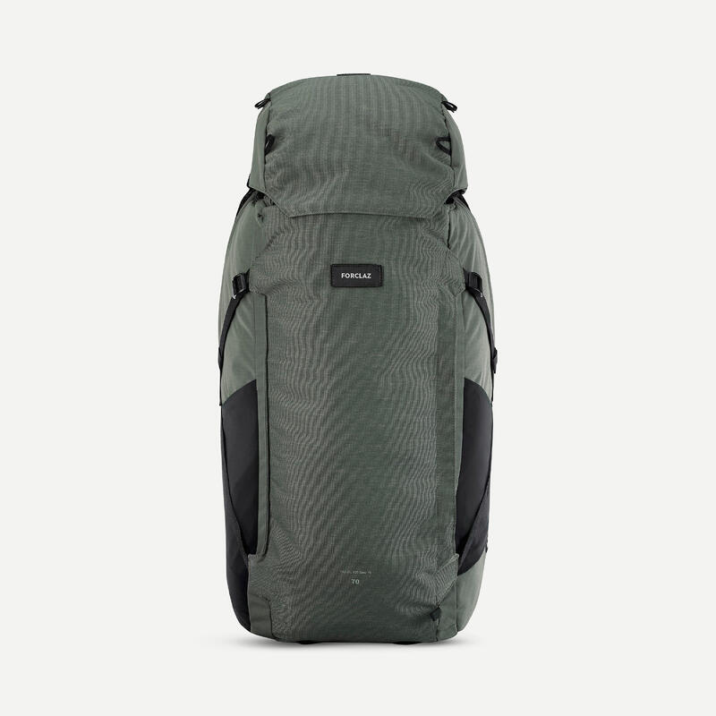 HERENRUGZAK VOOR BACKPACKEN 70+6L TRAVEL 900 KOFFEROPENING