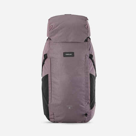 WOMEN'S TRAVEL TREKKING 50 L BACKPACK TRAVEL 500 WITH SUITCASE OPENING -  Decathlon