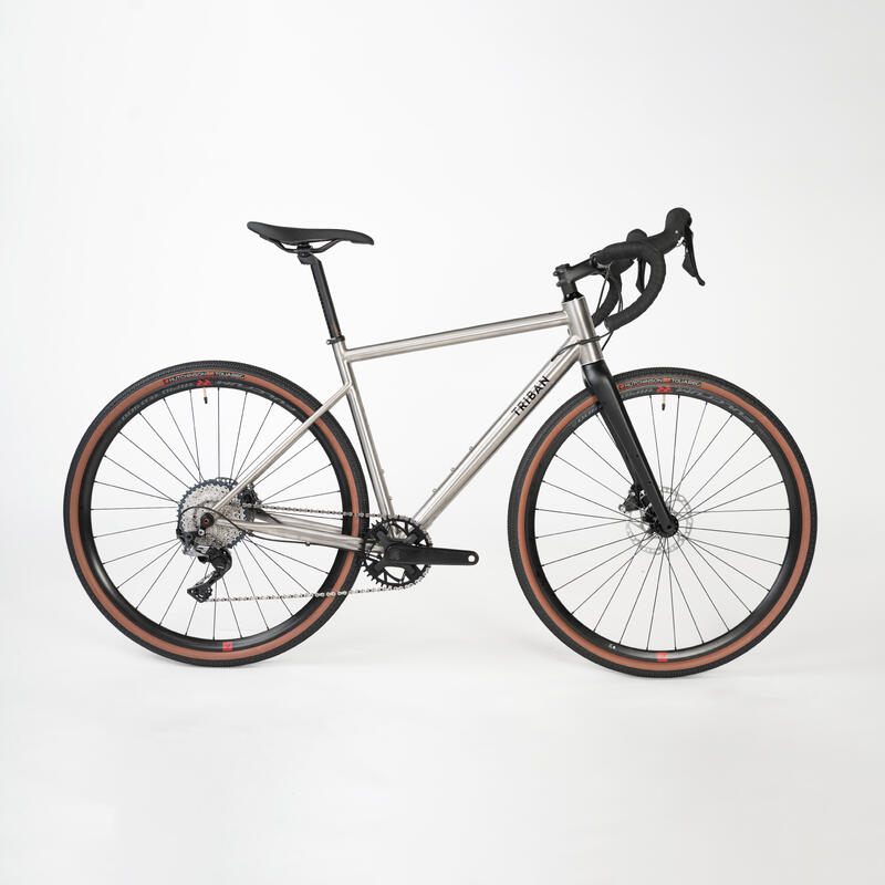 Bicicletă gravel GRVL 900 titan