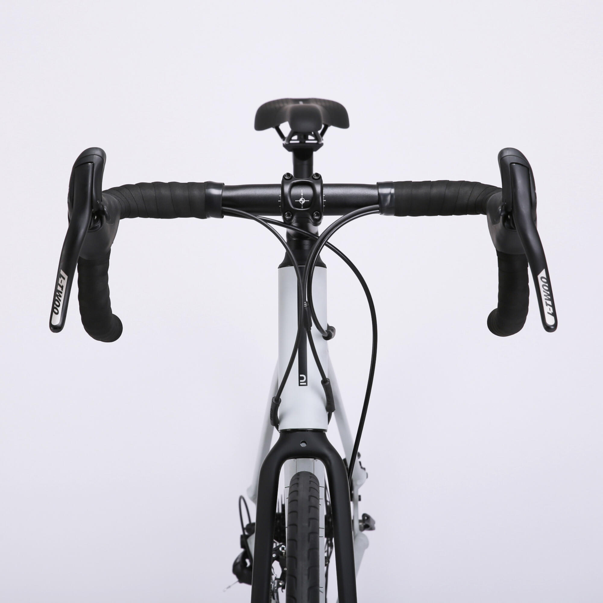 Road Bike RC 120 Disc 8 Speed - Grey/Silver