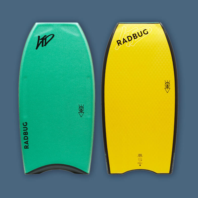 Bodyboard 900 LTD vert / jaune - Pro Model Limited Edition