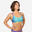 Bikinitop voor zwemmen dames Jana lum blauw paars