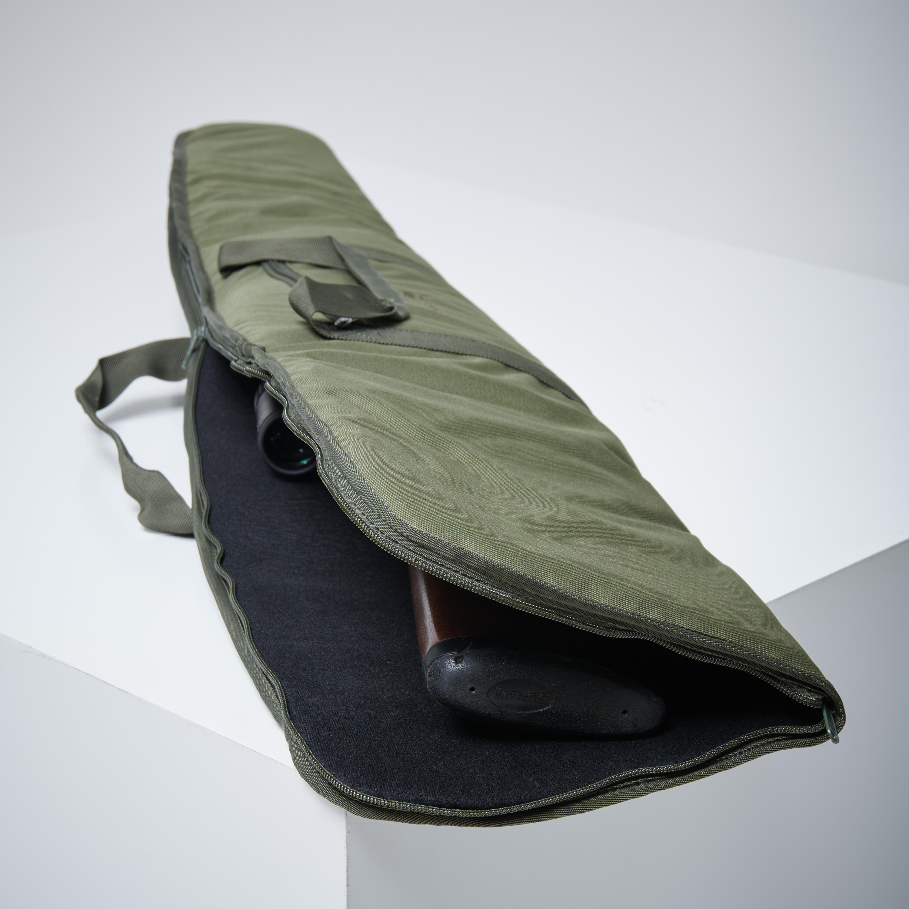 Hunting Rifle Soft Case 120 cm - Green - SOLOGNAC