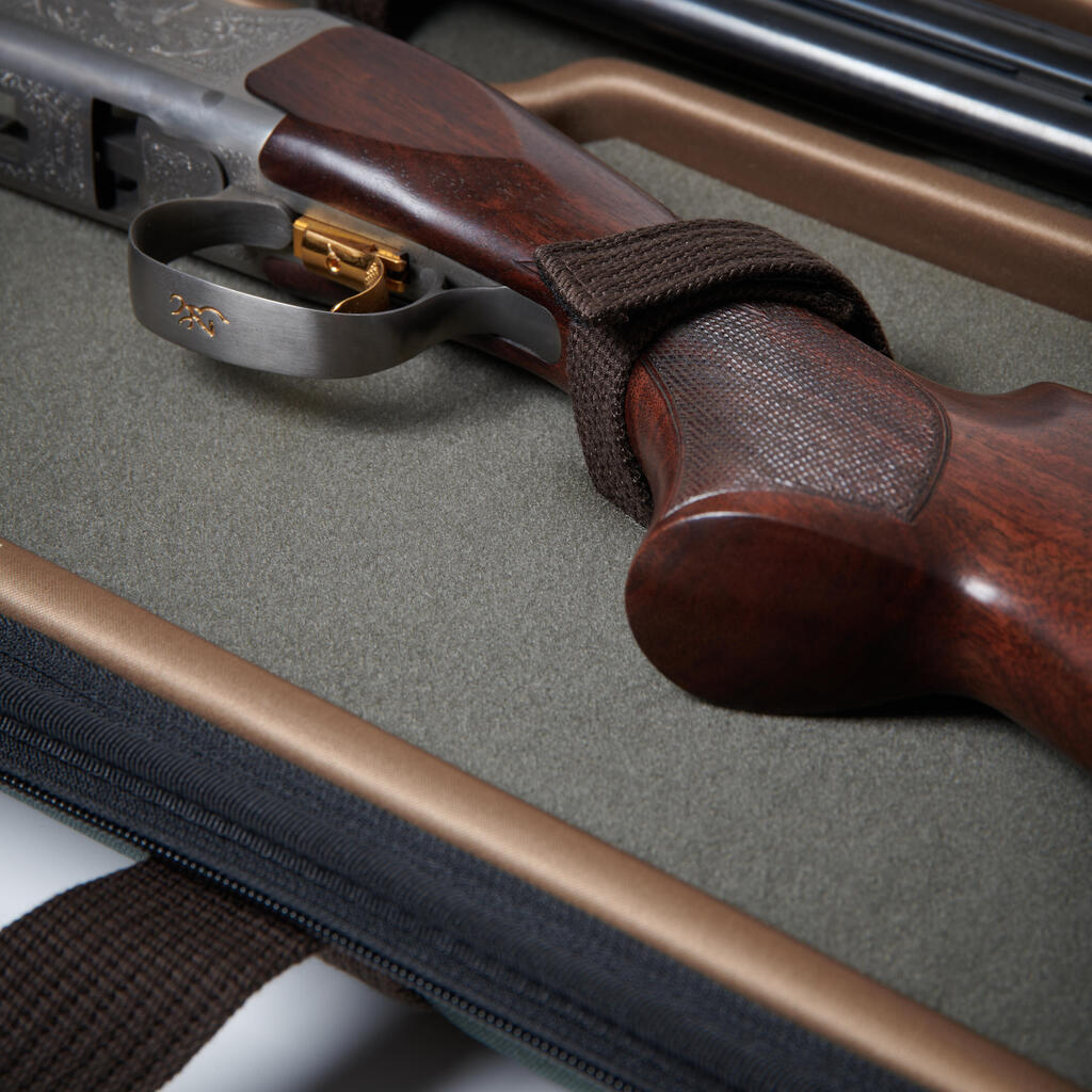 Poľovnícky kufrík na rozobranú pušku 500 zelený