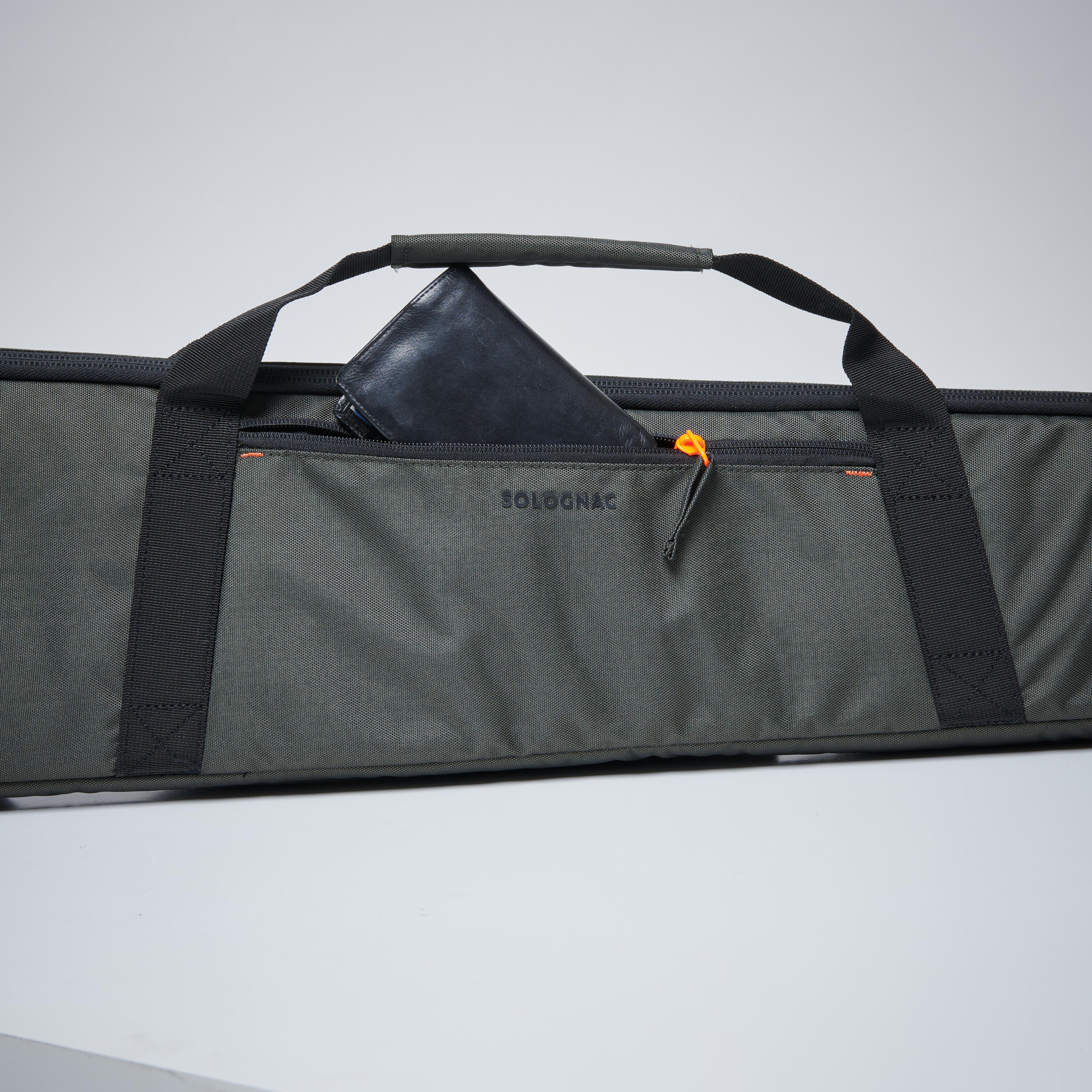 Funda Escopeta Caça Solognac 500 Verd Atlètic 131 cm 4/8