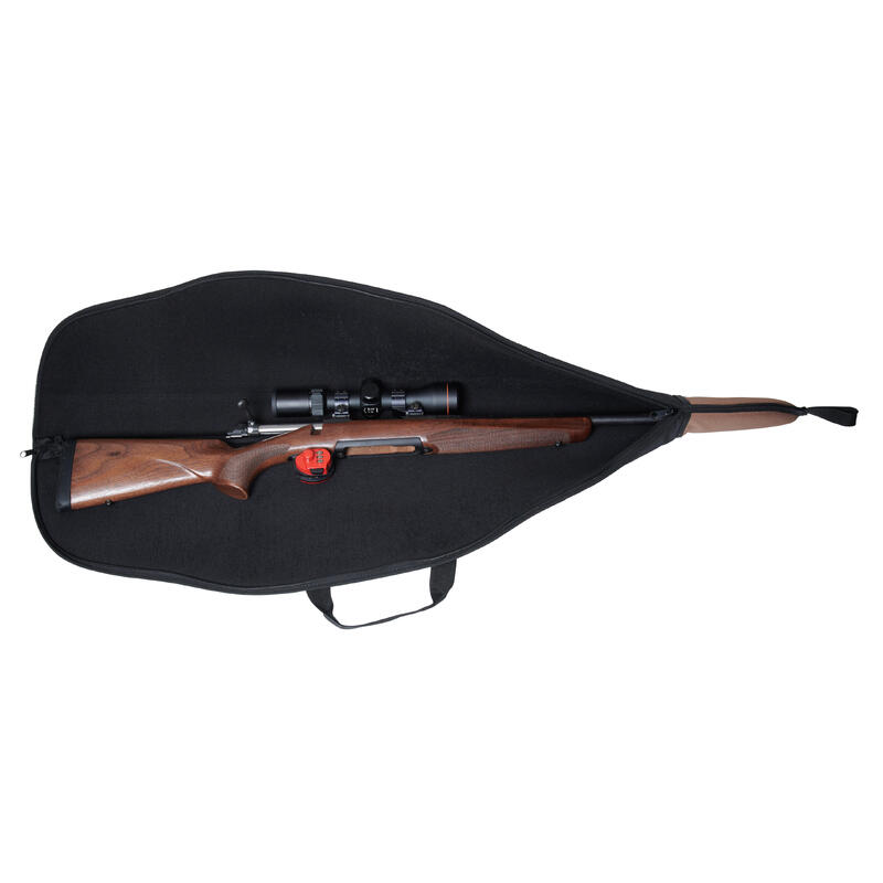 Funda Rifle Caza Tunet 115 Cm Espuma Acolchada 10 mm Marron