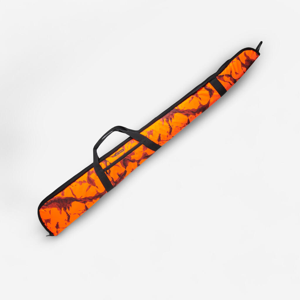 Hunting shotgun soft case 125 cm - camo orange