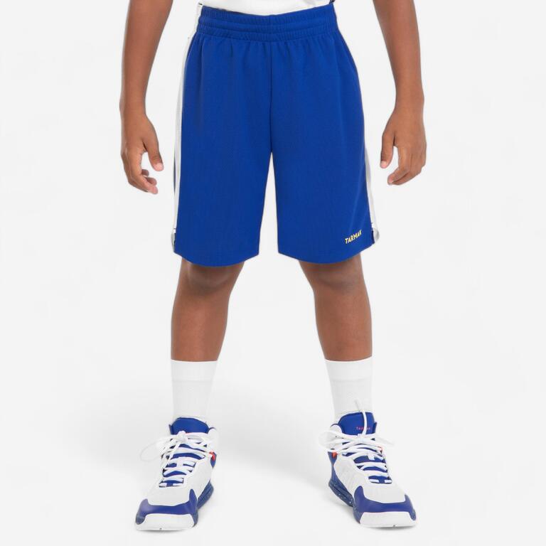 Kids' Basketball Shorts SH500 Blue