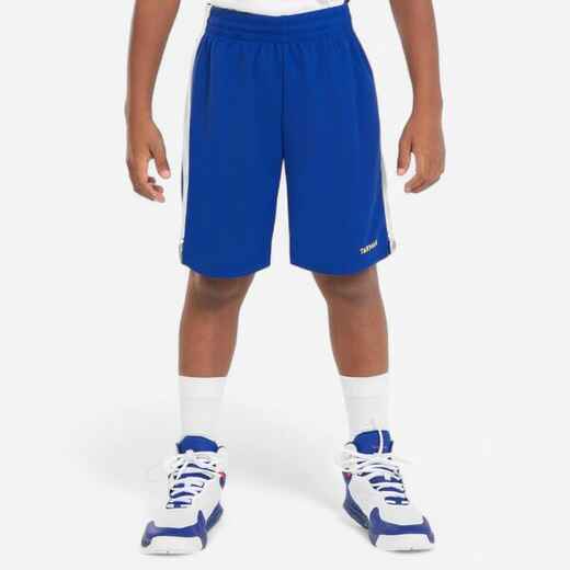 
      Kids' Basketball Shorts SH500 - Blue
  