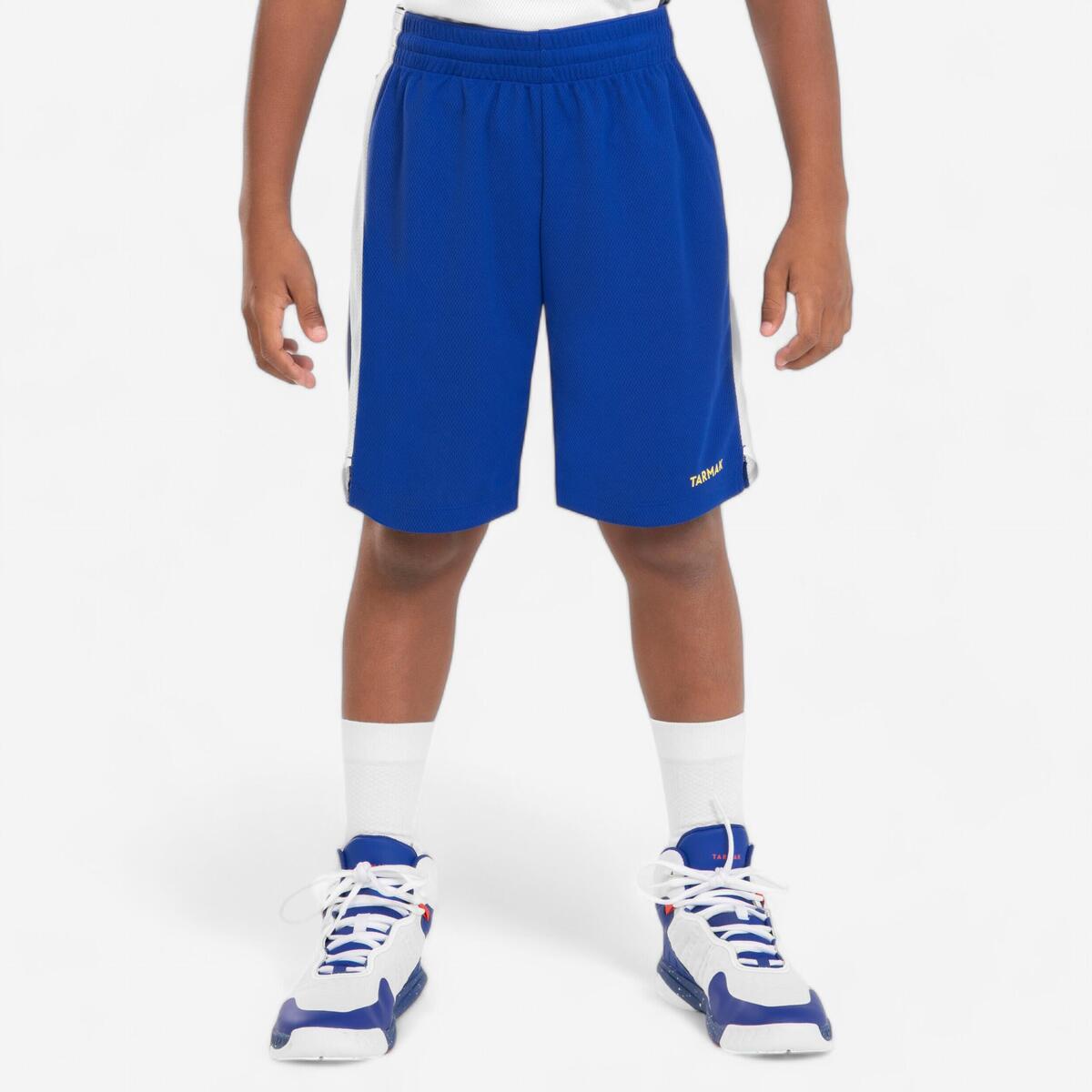 Short de Basketball enfant- SH500 JR bleu