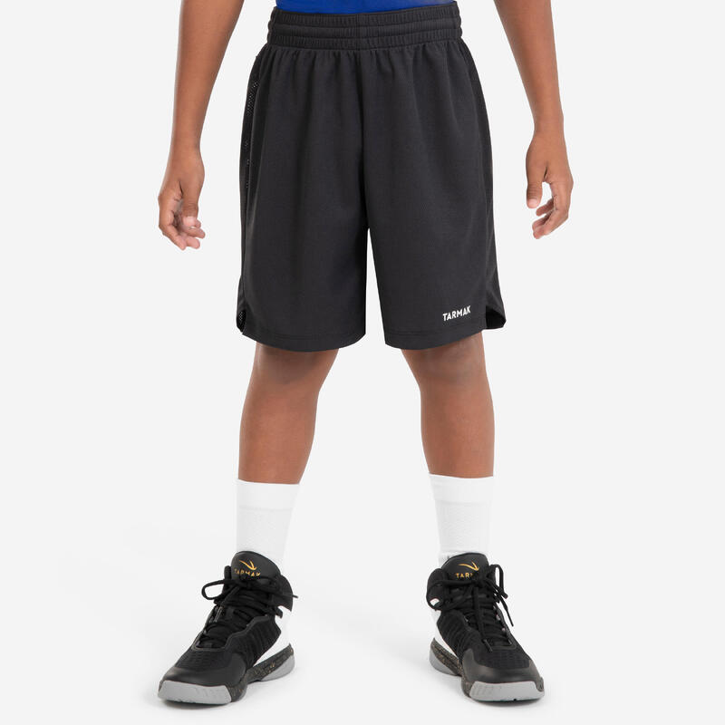 兒童款籃球短褲 SH500 - 黑色