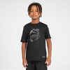 Detské basketbalové tričko TS500 FAST čierne