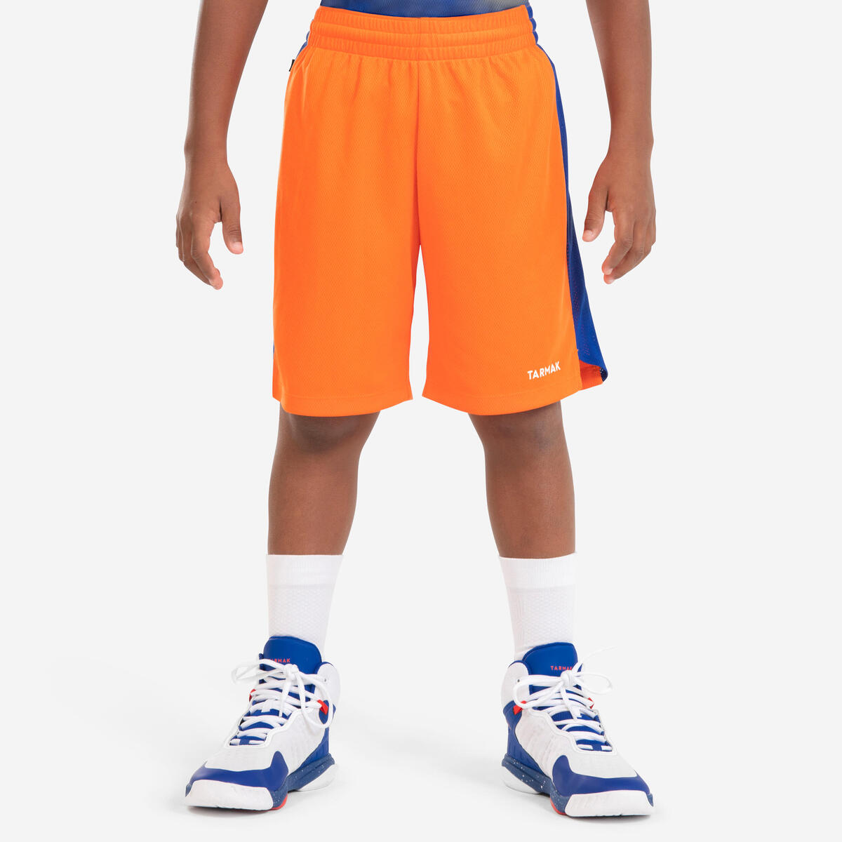 SHORT DE BASKETBALL ENFANT - SH500 ORANGE