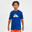 Kinder Basketballshirt TS500 Fast Electric blau