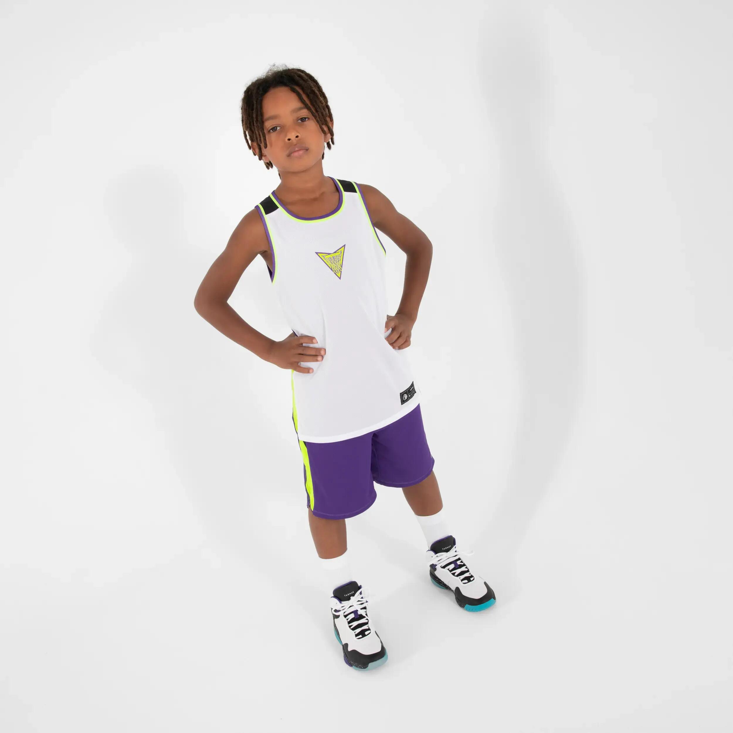 ZAPATILLAS DE BÁSQUETBOL NIÑO SS500H  5/7