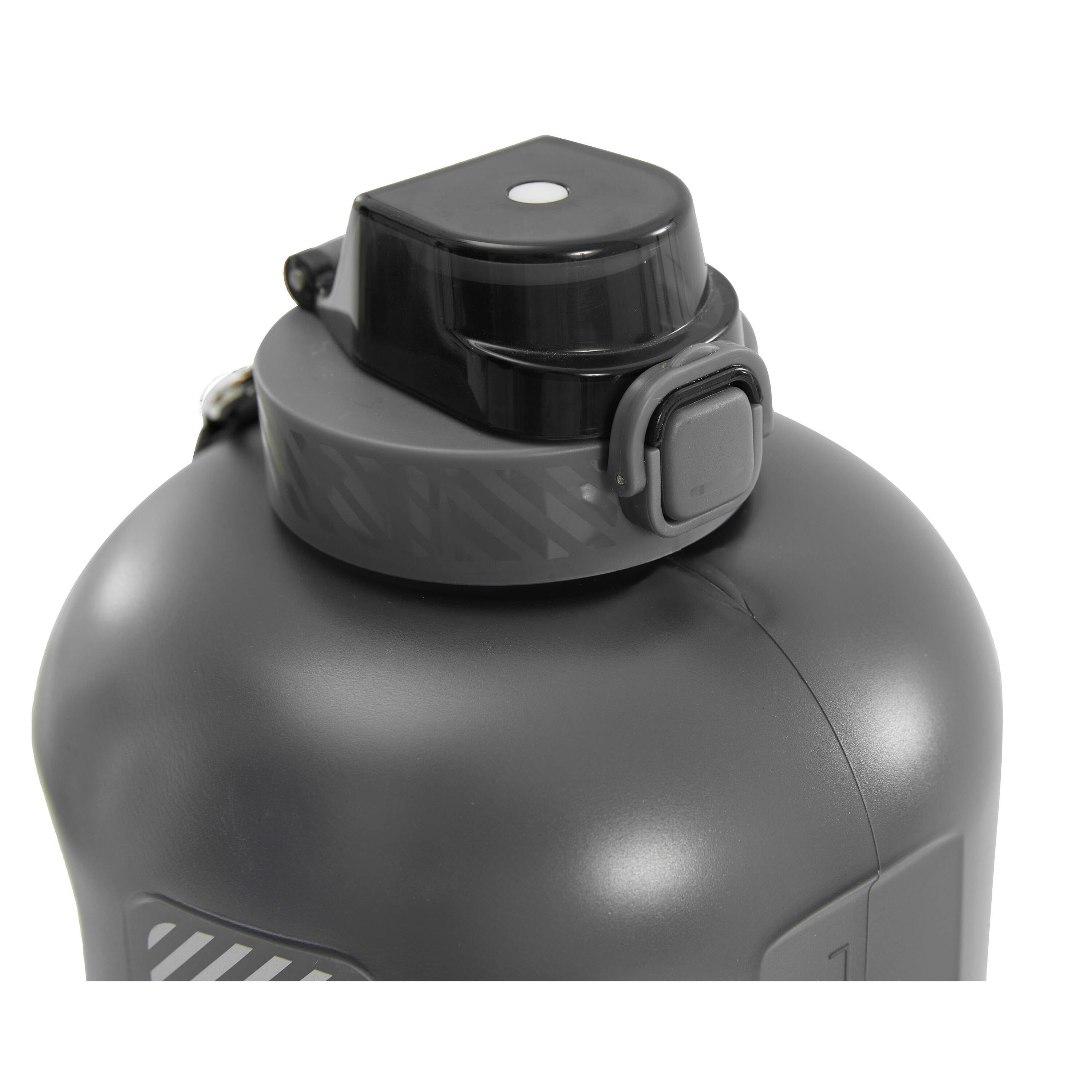 Gallon Water Bottle, 2.2L, Leak-Proof Cap, Multi-Purpose - Grey -  3